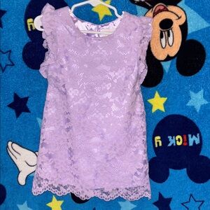 The Children's Place Lavender Lace Blouse